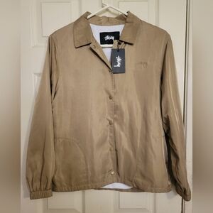 Stussy Coach Jacket Khaki
